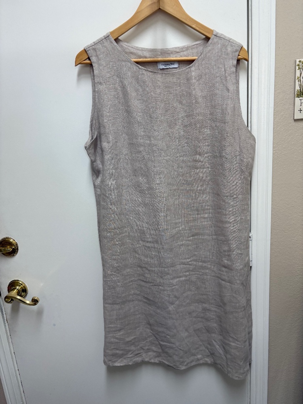 Fabian’s Tesi Sleeveless Linen Dress